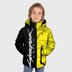 Зимняя куртка для мальчиков 3D Cyberpunk 2077 4 - фото 2