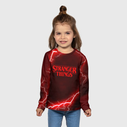 Детский лонгслив 3D Stranger things - фото 2