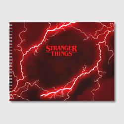 Альбом для рисования Stranger things