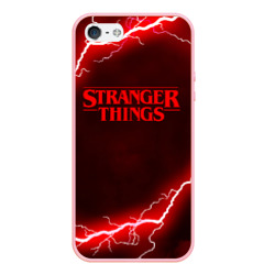 Чехол для iPhone 5/5S матовый Stranger things