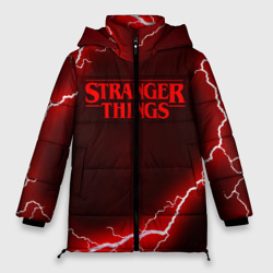 Женская зимняя куртка Oversize Stranger things