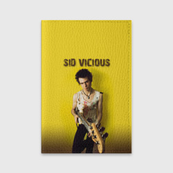 Обложка для паспорта матовая кожа Sid Vicious