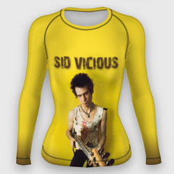 Женский рашгард 3D Sid Vicious