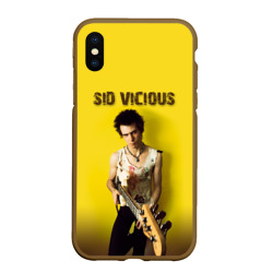 Чехол для iPhone XS Max матовый Sid Vicious