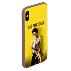 Чехол для iPhone XS Max матовый Sid Vicious - фото 2