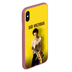 Чехол для iPhone XS Max матовый Sid Vicious - фото 2