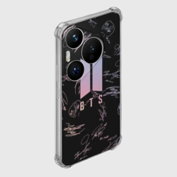 Чехол для Huawei Pura 70 BTS автографы - фото 2