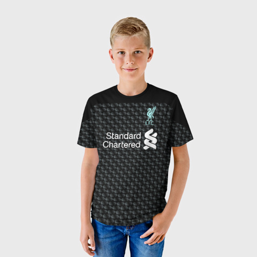 Детская футболка 3D Liverpool third 19-20, цвет 3D печать - фото 3