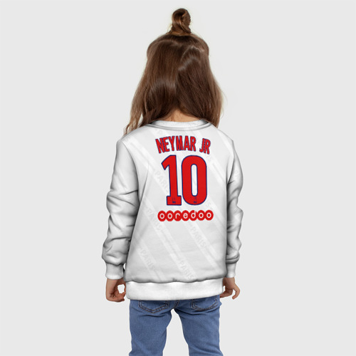 Детский свитшот 3D Neymar away 19-20, цвет 3D печать - фото 8