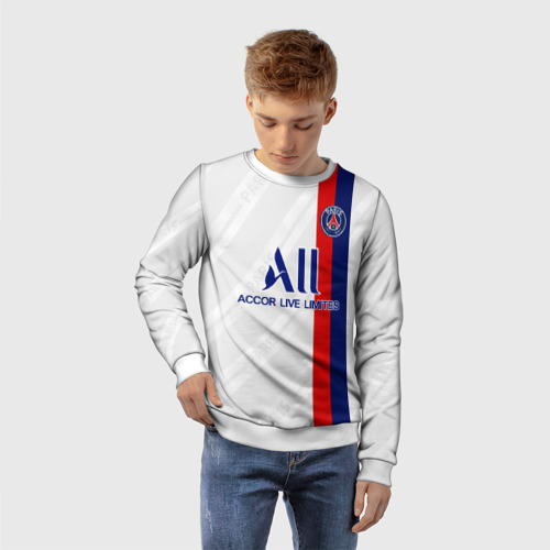 Детский свитшот 3D Neymar away 19-20, цвет 3D печать - фото 3