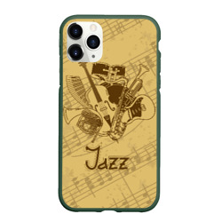 Чехол для iPhone 11 Pro матовый Jazz