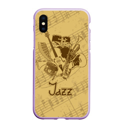 Чехол для iPhone XS Max матовый Jazz