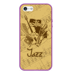 Чехол для iPhone 5/5S матовый Jazz