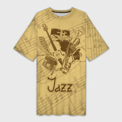 Платье-футболка 3D Jazz