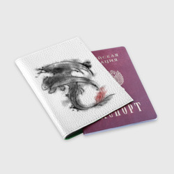 Обложка для паспорта матовая кожа Беззубик - фото 2