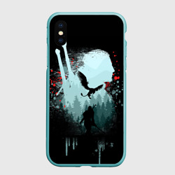 Чехол для iPhone XS Max матовый Ведьмак 3: Дикая Охота