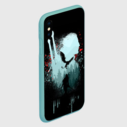 Чехол для iPhone XS Max матовый Ведьмак 3: Дикая Охота - фото 2