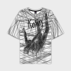 Мужская футболка oversize 3D Korn: The Nothing