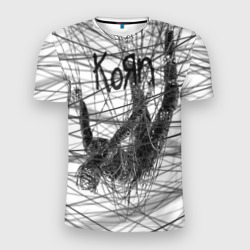 Мужская футболка 3D Slim Korn: The Nothing