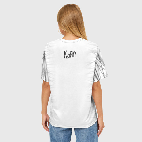Женская футболка oversize 3D Korn: The Nothing, цвет 3D печать - фото 4