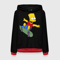 Женская толстовка 3D Скейт