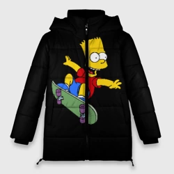 Женская зимняя куртка Oversize Скейт