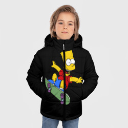 Зимняя куртка для мальчиков 3D Скейт - фото 2