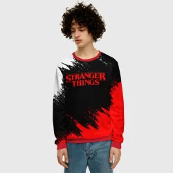 Мужской свитшот 3D Stranger things Очень странные дела - фото 2