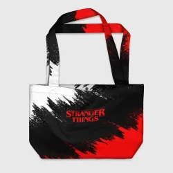 Пляжная сумка 3D Stranger things Очень странные дела