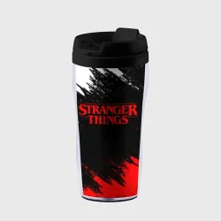 Термокружка-непроливайка Stranger things Очень странные дела