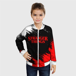 Детский бомбер 3D Stranger things Очень странные дела - фото 2