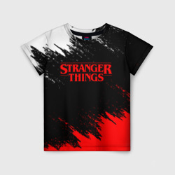 Детская футболка 3D Stranger things Очень странные дела