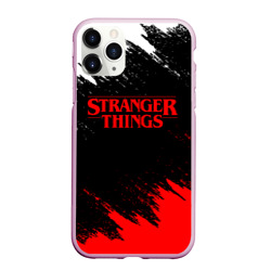 Чехол для iPhone 11 Pro Max матовый Stranger things Очень странные дела