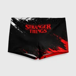 Детские купальные плавки 3D Stranger things Очень странные дела
