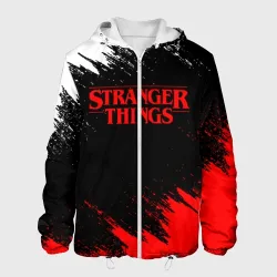 Мужская куртка 3D Stranger things Очень странные дела
