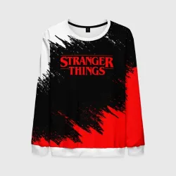 Мужской свитшот 3D Stranger things Очень странные дела