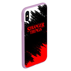 Чехол для iPhone XS Max матовый Stranger things Очень странные дела - фото 2