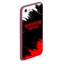 Чехол для iPhone 5/5S матовый Stranger things Очень странные дела - фото 2