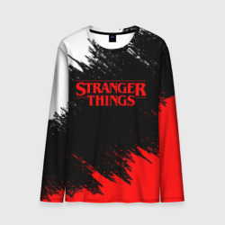 Мужской лонгслив 3D Stranger things Очень странные дела