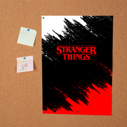 Постер Stranger things Очень странные дела - фото 2
