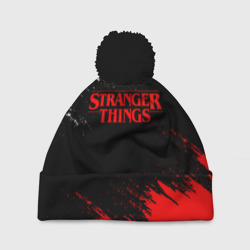 Шапка 3D c помпоном Stranger things Очень странные дела