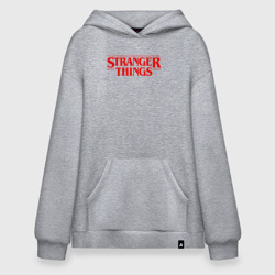 Худи SuperOversize хлопок Stranger things