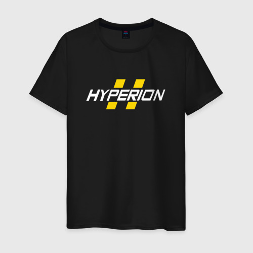 Мужская футболка хлопок HYPERION, цвет черный