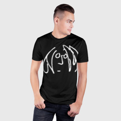 Мужская футболка 3D Slim Джон Леннон - фото 2