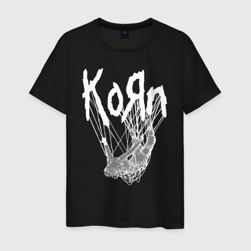 Мужская футболка хлопок Korn: The Nothing, цвет черный