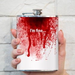 Фляга I'm fine halloween blood costume - фото 2