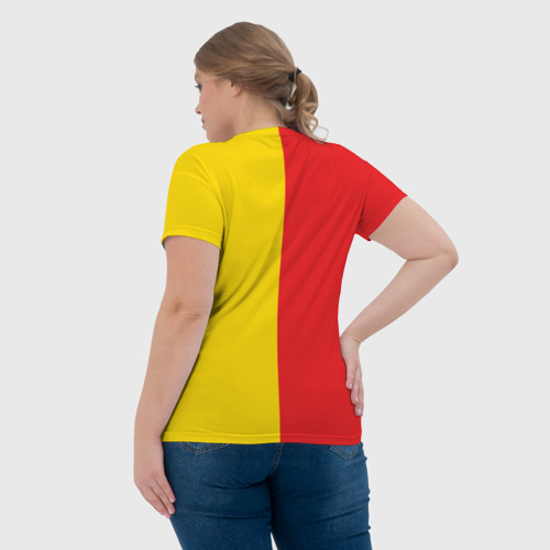 Женская футболка 3D с принтом ONE-PUNCH MAN, вид сзади #2
