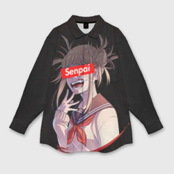 Женская рубашка oversize 3D Senpai My Hero Academia