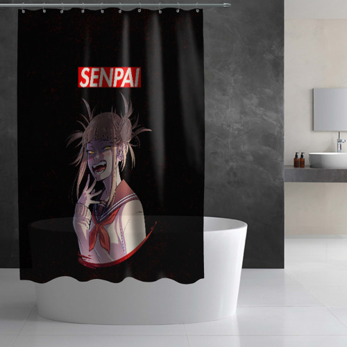 Штора 3D для ванной Senpai My Hero Academia - фото 2