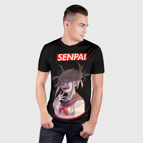 Мужская футболка 3D Slim Senpai My Hero Academia, цвет 3D печать - фото 3